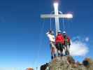 Ich, Gudrun und Christoph auf der Wildspitze, 3.768 m (10. Sep.)