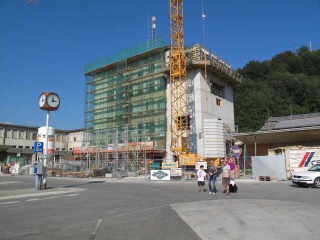 Bahnhof Bruck an der Mur, 489 m (16. Sep.)