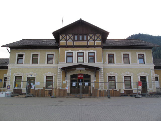 Bahnhof St. Michael, 596 m (17. Sep.)