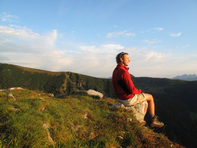 Ich zwischen Oberer Bodenhütte und Rehkargraben (17. Sep.)