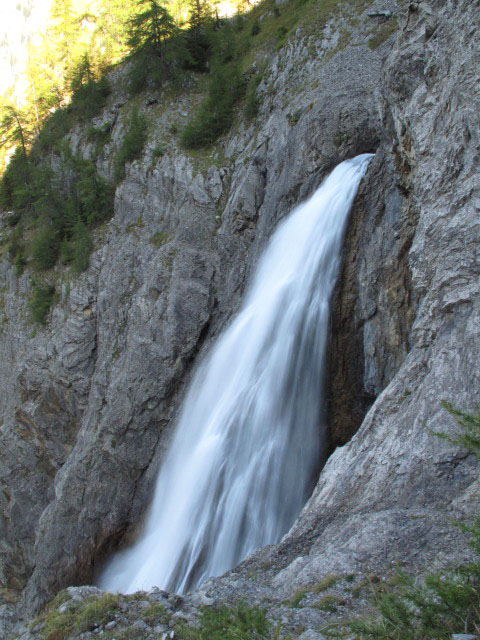 Entschlingefäll vom Chäligang-Klettersteig aus