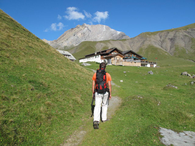 Andreas zwischen Chäligang-Klettersteig und Bergstation der Luftseilbahn Birg - Engstligenalp