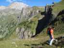 Andreas zwischen Chäligang-Klettersteig und Bergstation der Luftseilbahn Birg - Engstligenalp