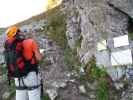 Gantrisch-Klettersteig: Andreas beim Einstieg