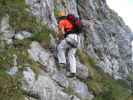 Gantrisch-Klettersteig: Andreas im Einstieg