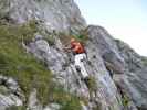 Gantrisch-Klettersteig: Andreas im Einstieg