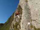 Gantrisch-Klettersteig: Andreas im Küre-Wändli