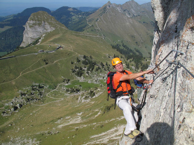 Via Ferrata des Rochers de Naye: Andreas