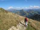 Andreas zwischen Grande Chaux de Naye und Grottes de Naye