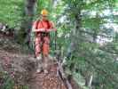 Andreas am Klettersteig im Klettergarten Eppenberg 2