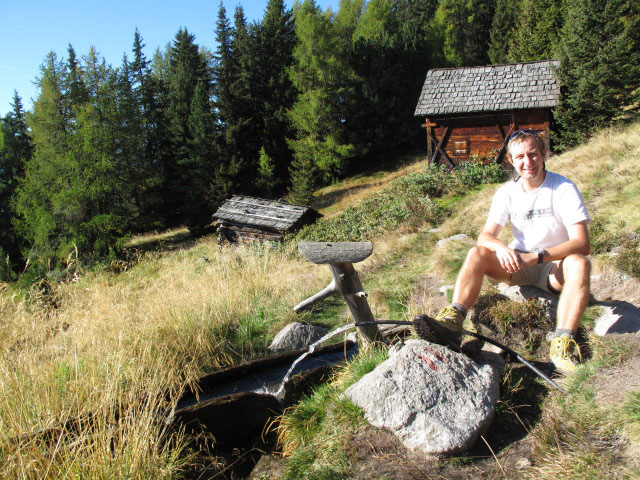 Ich bei der Geigerh&uuml;tte, 1.962 m (1. Okt.)