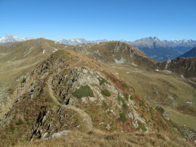 Pfunderer Höhenweg zwischen Sambock und Weg 68 (1. Okt.)