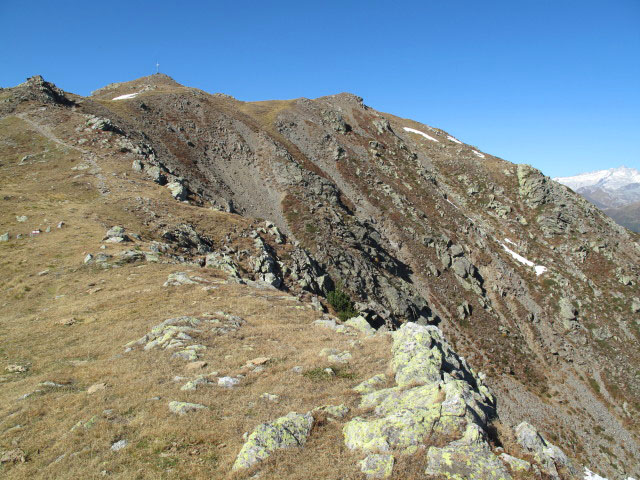 Pfunderer H&ouml;henweg zwischen Weg 67 und Plattnerspitz (1. Okt.)