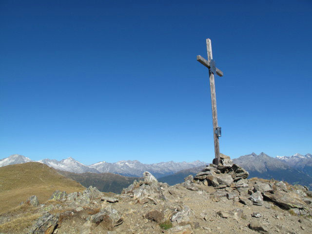 Vorgipfel des Plattnerspitz, 2.435 m (1. Okt.)