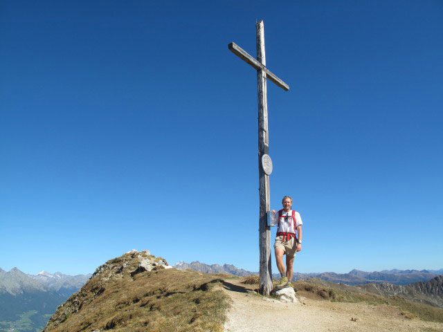 Ich auf der Putzenhöhe, 2.387 m (1. Okt.)