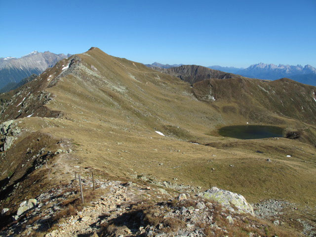 Pfunderer Höhenweg zwischen Putzenhöhe und Zwölferspitz (1. Okt.)