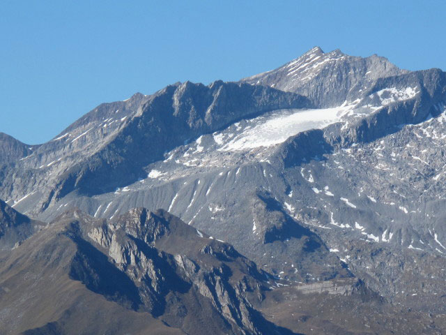 Hoher Weißzint vom Pfunderer Höhenweg aus (1. Okt.)