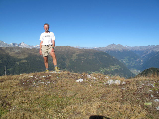 Ich auf der Zw&ouml;lferspitze, 2.351 m (1. Okt.)