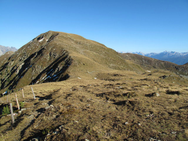 Pfunderer H&ouml;henweg zwischen Zw&ouml;lferspitz und Kleines Tor (1. Okt.)