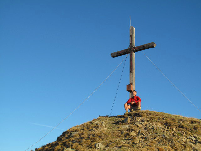 Ich am Kempspitz, 2.704 m (2. Okt.)