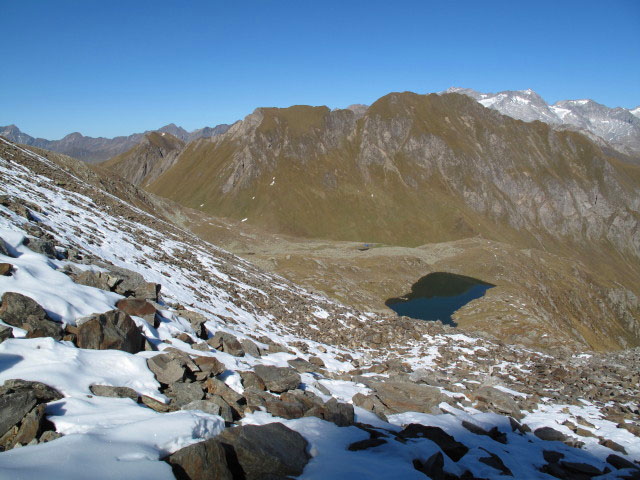 Pfunderer H&ouml;henweg zwischen Hochs&auml;gescharte und Goldsee (2. Okt.)