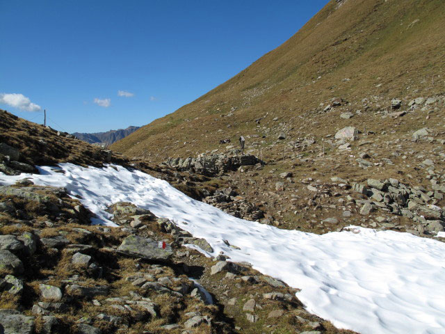 Passenjoch, 2.408 m (2. Okt.)