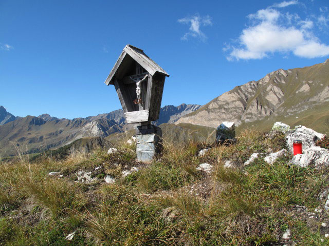 neben dem Pfunderer H&ouml;henweg zwischen Gruipaalm und Valzarer Bach (2. Okt.)