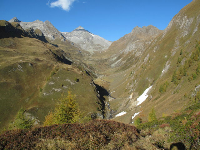 Eisbruggtal vom Pfunderer H&ouml;henweg aus (2. Okt.)