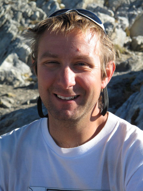 Ich auf Weg 1A zwischen Hintergras und Hochfeiler (3. Okt.)