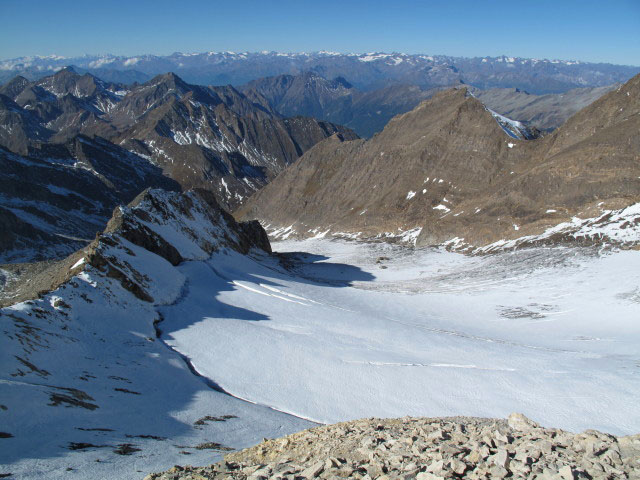 Wei&szlig;karferner von Weg 1A aus (3. Okt.)