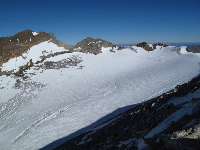 Wei&szlig;karferner von Weg 1A aus (3. Okt.)