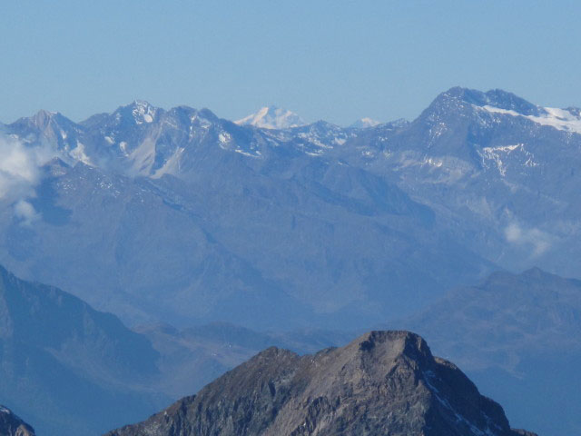 Piz Bernina von Weg 1A aus (3. Okt.)