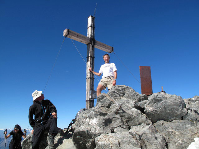 Ich am Hochfeiler, 3.509 m (3. Okt.)