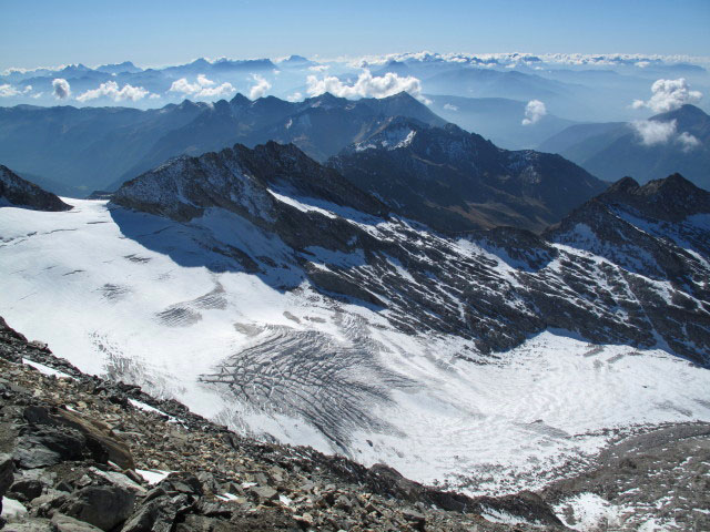 vom Hochfeiler Richtung S&uuml;den (3. Okt.)