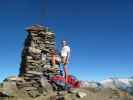 Ich auf der Hochgrubachspitze, 2.809 m (2. Okt.)