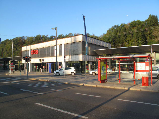 Hauptbahnhof Leoben, 540 m (15. Okt.)