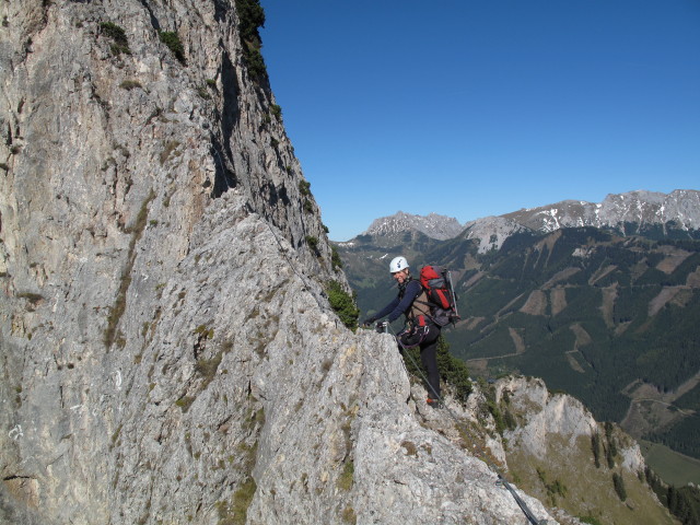 Grete Klinger-Klettersteig: Sonja am Grat (15. Okt.)