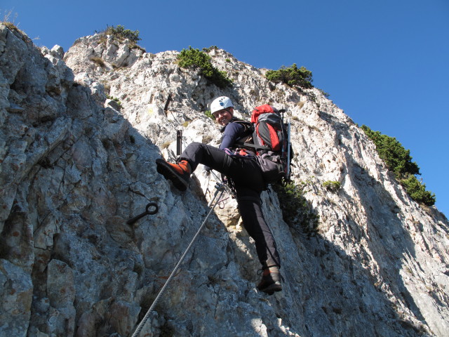 Grete Klinger-Klettersteig: Sonja am Grat (15. Okt.)