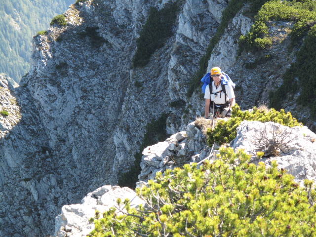 Grete Klinger-Klettersteig: Ich (15. Okt.)