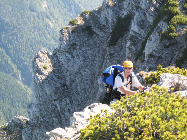 Grete Klinger-Klettersteig: Ich (15. Okt.)