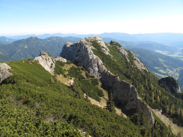 Vordernberger Mauer von Weg 689 aus (15. Okt.)