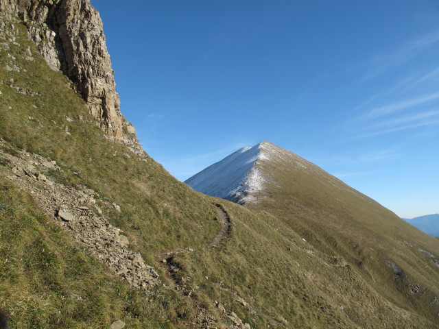 Weg 689 zwischen Vordernberger Zinken und Rottörl (15. Okt.)
