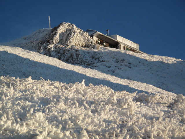 Reichensteinhütte, 2.136 m (15. Okt.)