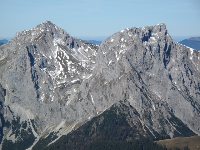 Hochkogel-Kaiserschild-Gruppe vom Stadelstein aus (16. Okt.)