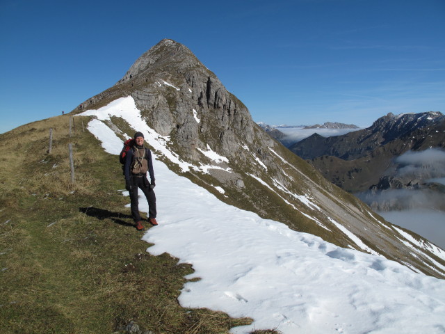 Sonja zwischen Stadelstein und Theklasteig (16. Okt.)