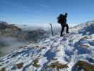 Sonja zwischen Theklasteig und Speikkogel (16. Okt.)