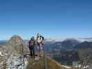 Sonja und ich am Speikkogel, 2.040 m (16. Okt.)