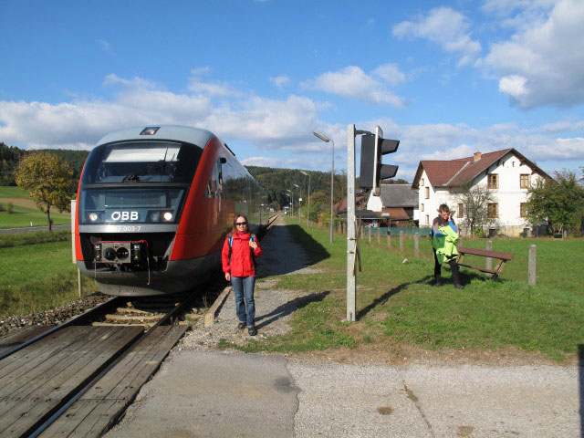 Diana im Bahnhof Gleißenfeld, 360 m