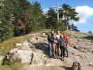 Gregor, Sabrina, ich, Irene und Diana bei der Ruine Türkensturz