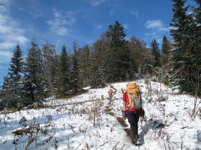 Christoph und Gudrun zwischen Schwarzau im Gebirge und Waldfreundeh&uuml;tte